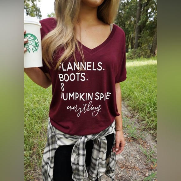 Cute Fall T-Shirt - Picture 1 of 1